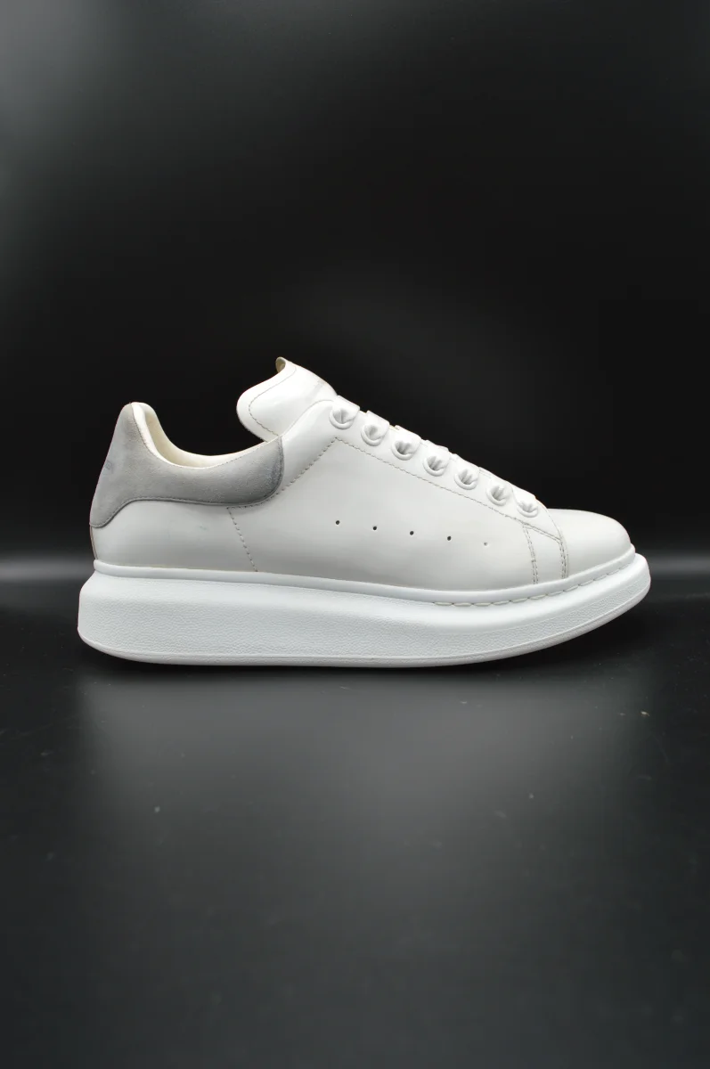 Alexander Mcqueen Oversize blanc/gris - T40