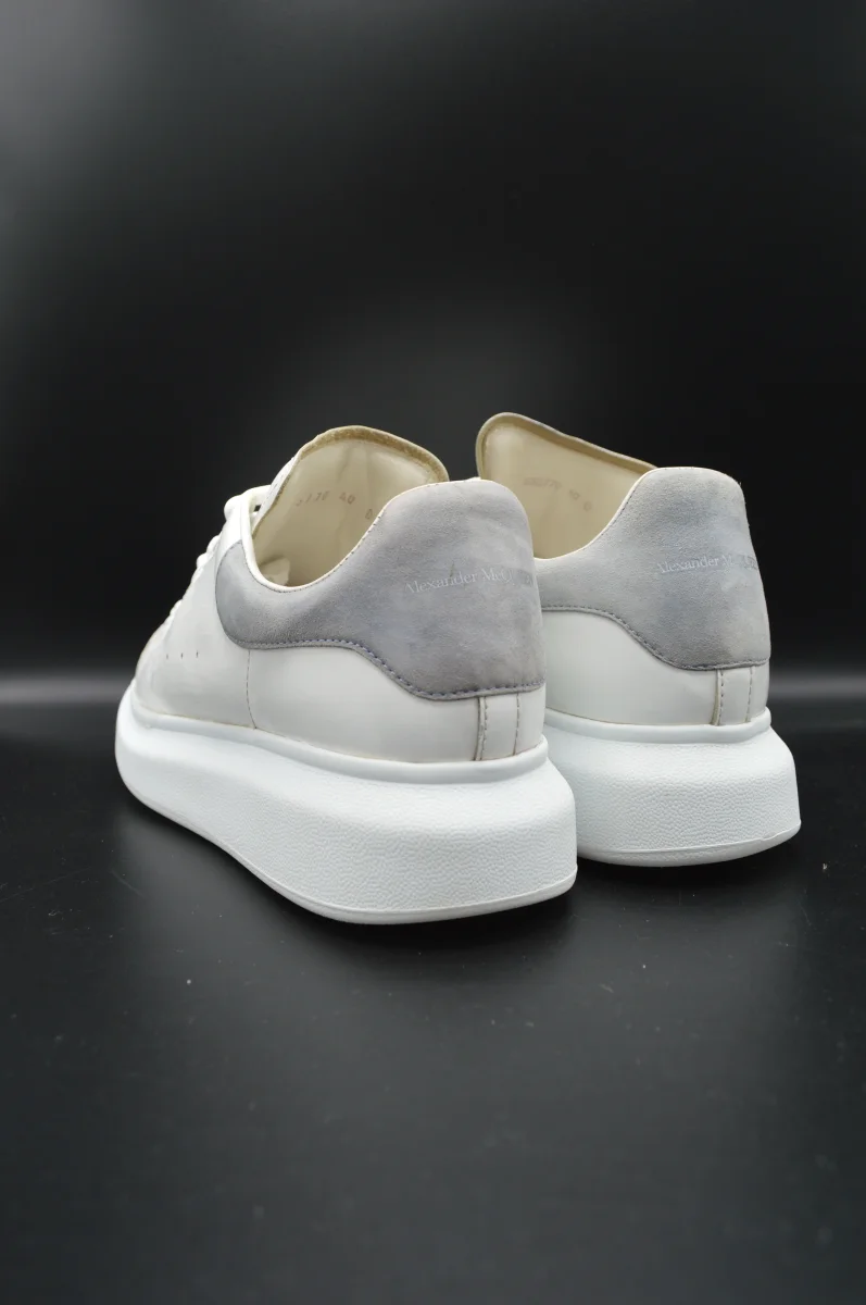 Alexander Mcqueen Oversize blanc/gris - T40 – Image 8