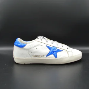 Golden Goose Superstar blanc/bleu roi - T36