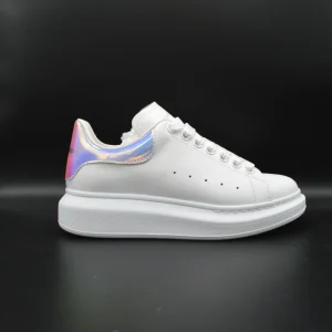 Alexander Mcqueen Oversize blanc/irisé - T36