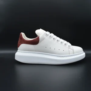 Alexander Mcqueen Oversize blanc/bordeaux - T38