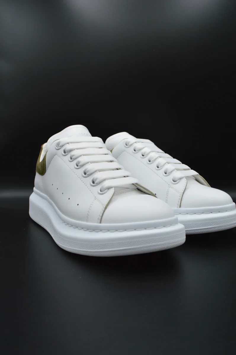 Alexander Mcqueen Oversize blanc/vert kaki - T40 – Image 6