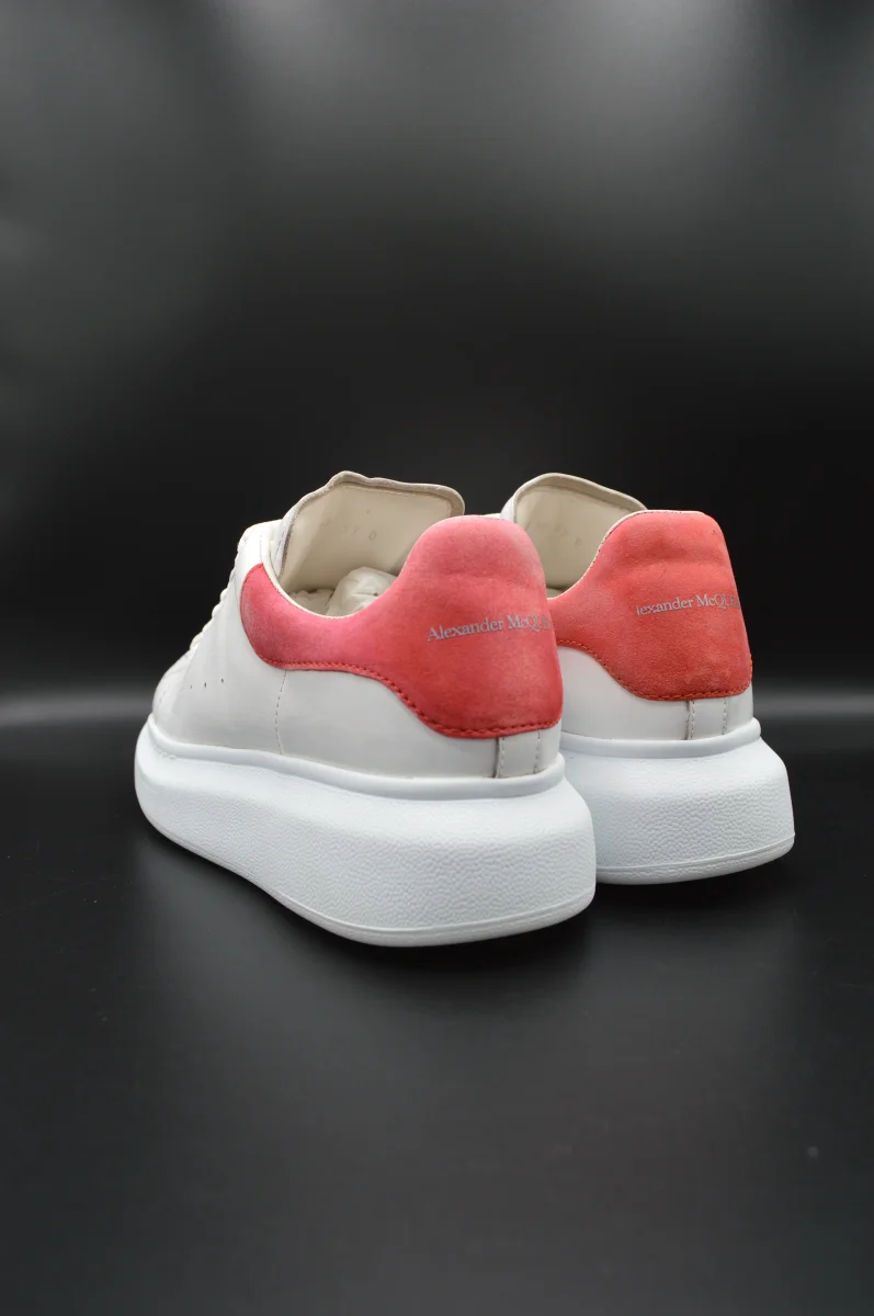 Alexander Mcqueen Oversize blanc/rouge - T37 – Image 8