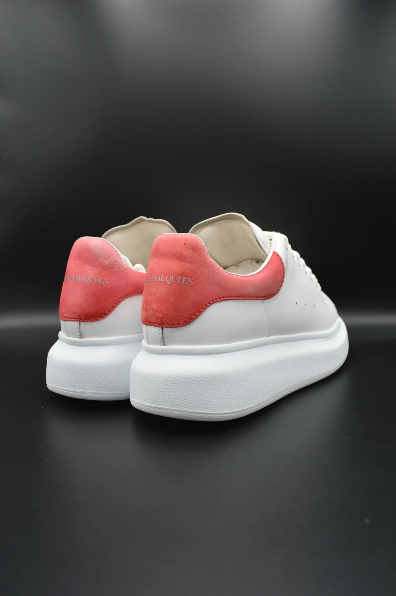 Alexander Mcqueen Oversize blanc/rouge - T37 – Image 9