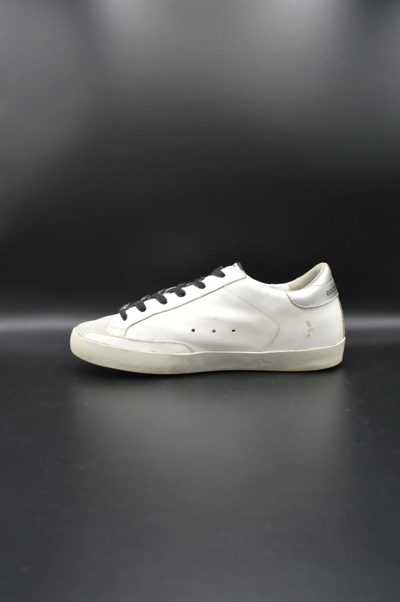 Golden Goose Superstar blanc/gris/argent - T36 – Image 3