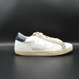 Golden Goose Superstar blanc/bleu marine/beige/gris - T38