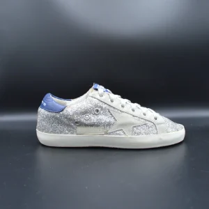 Golden Goose Superstar paillette argent/gris - T36
