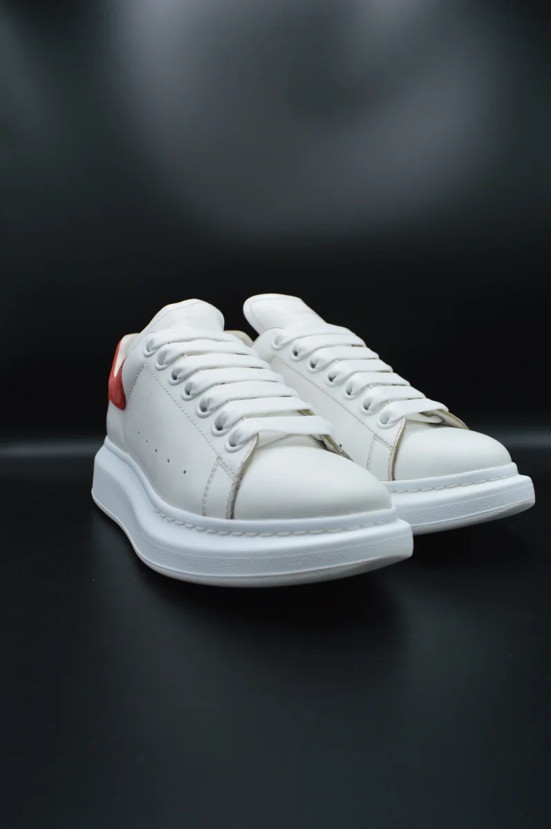 Alexander Mcqueen Oversize blanc/rouge - T38 – Image 6