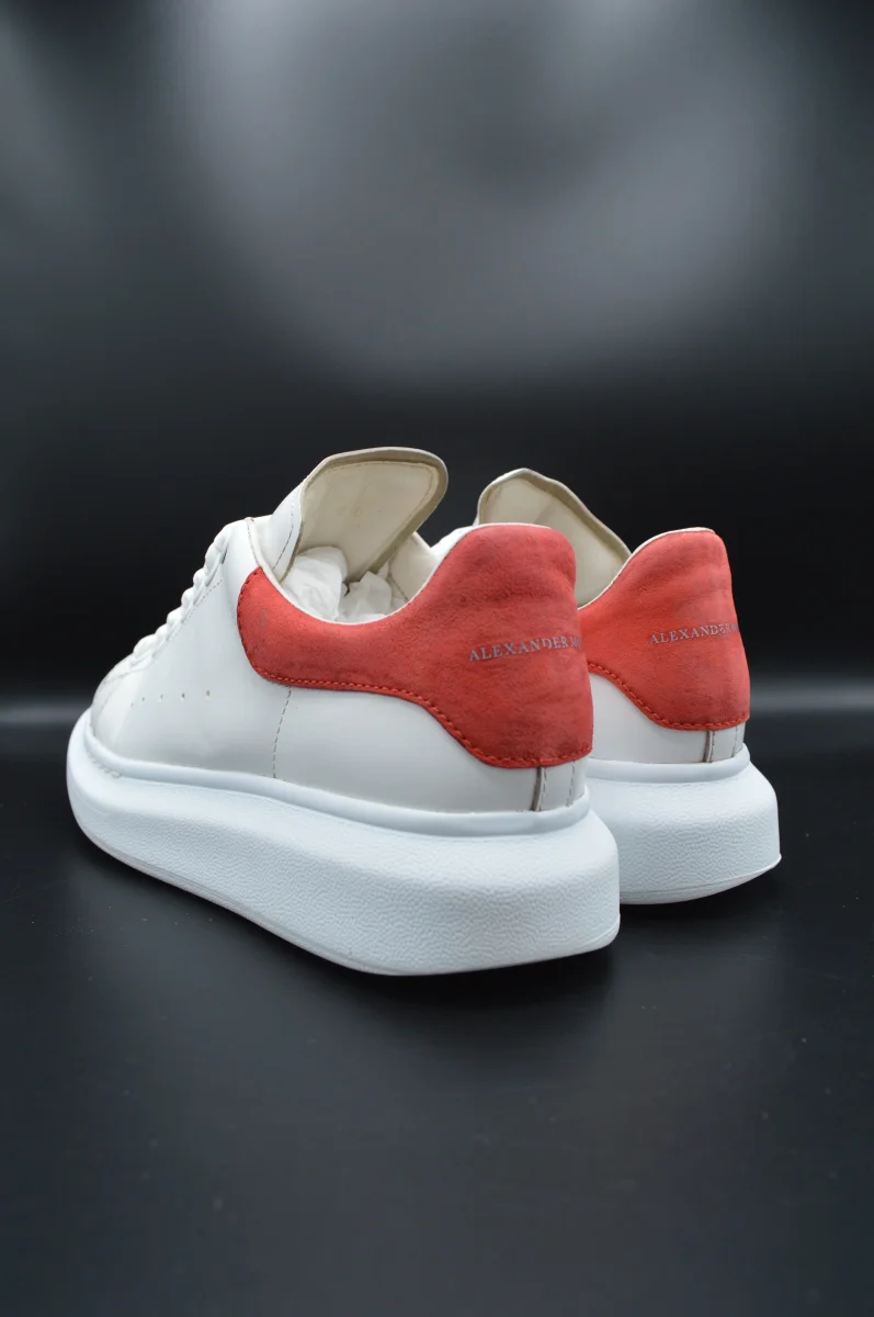 Alexander Mcqueen Oversize blanc/rouge - T38 – Image 8