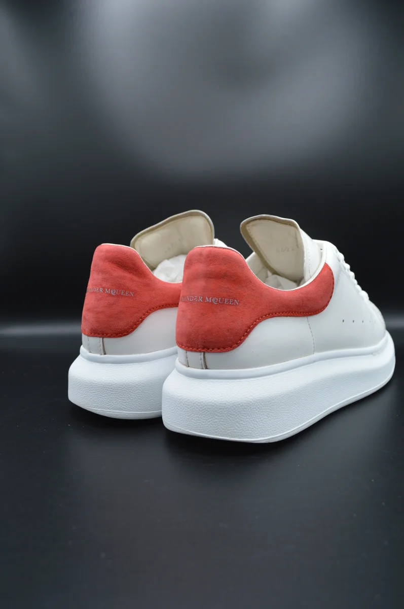 Alexander Mcqueen Oversize blanc/rouge - T38 – Image 9