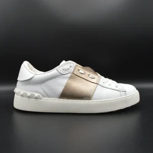 Valentino open blanc/bronze - T38