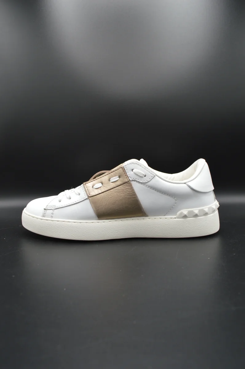 Valentino open blanc/bronze - T38 – Image 3