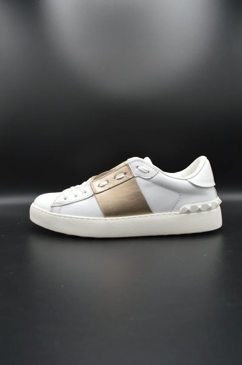 Valentino open blanc/bronze - T38 – Image 4