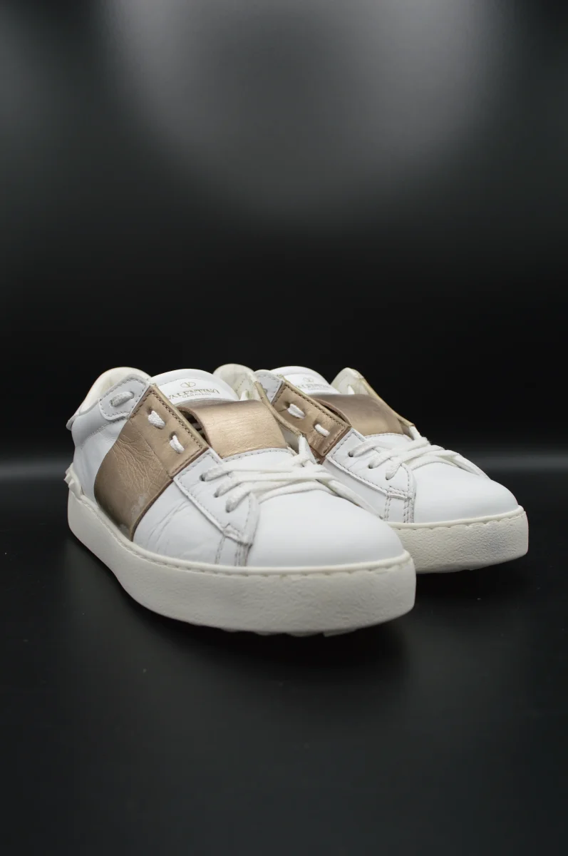 Valentino open blanc/bronze - T38 – Image 6