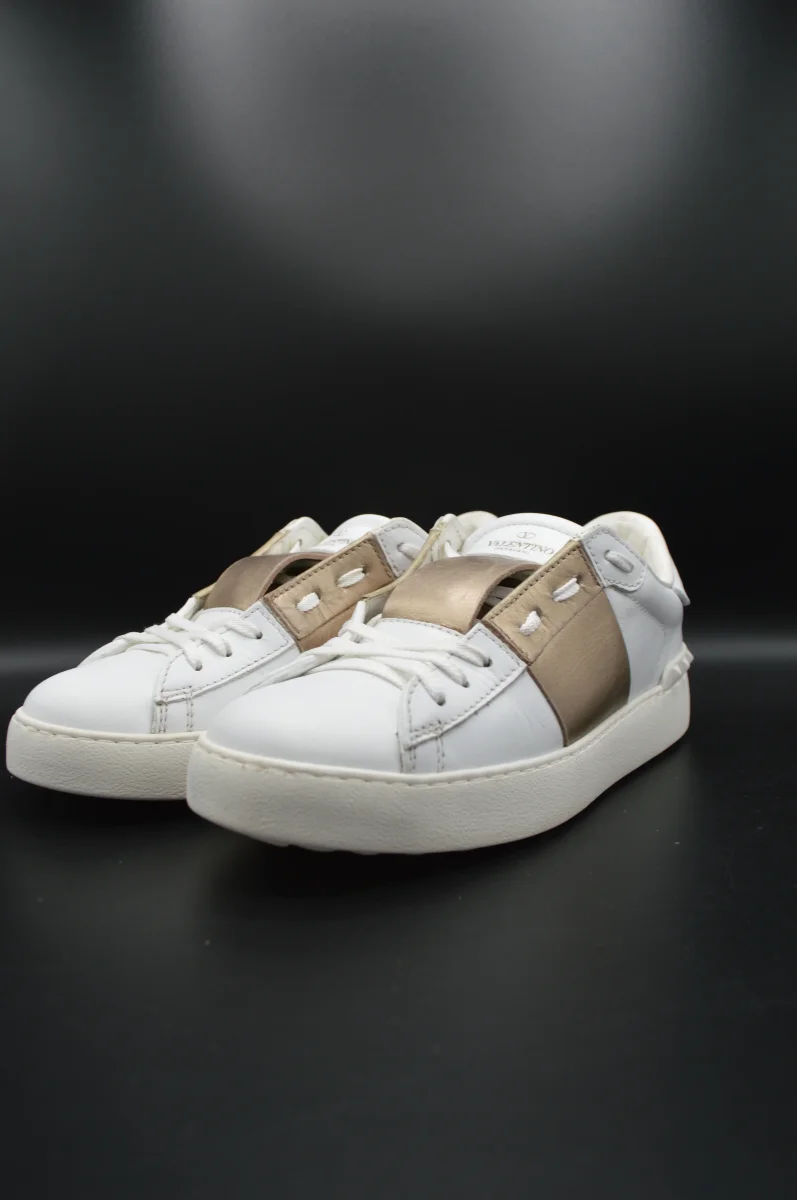 Valentino open blanc/bronze - T38 – Image 7