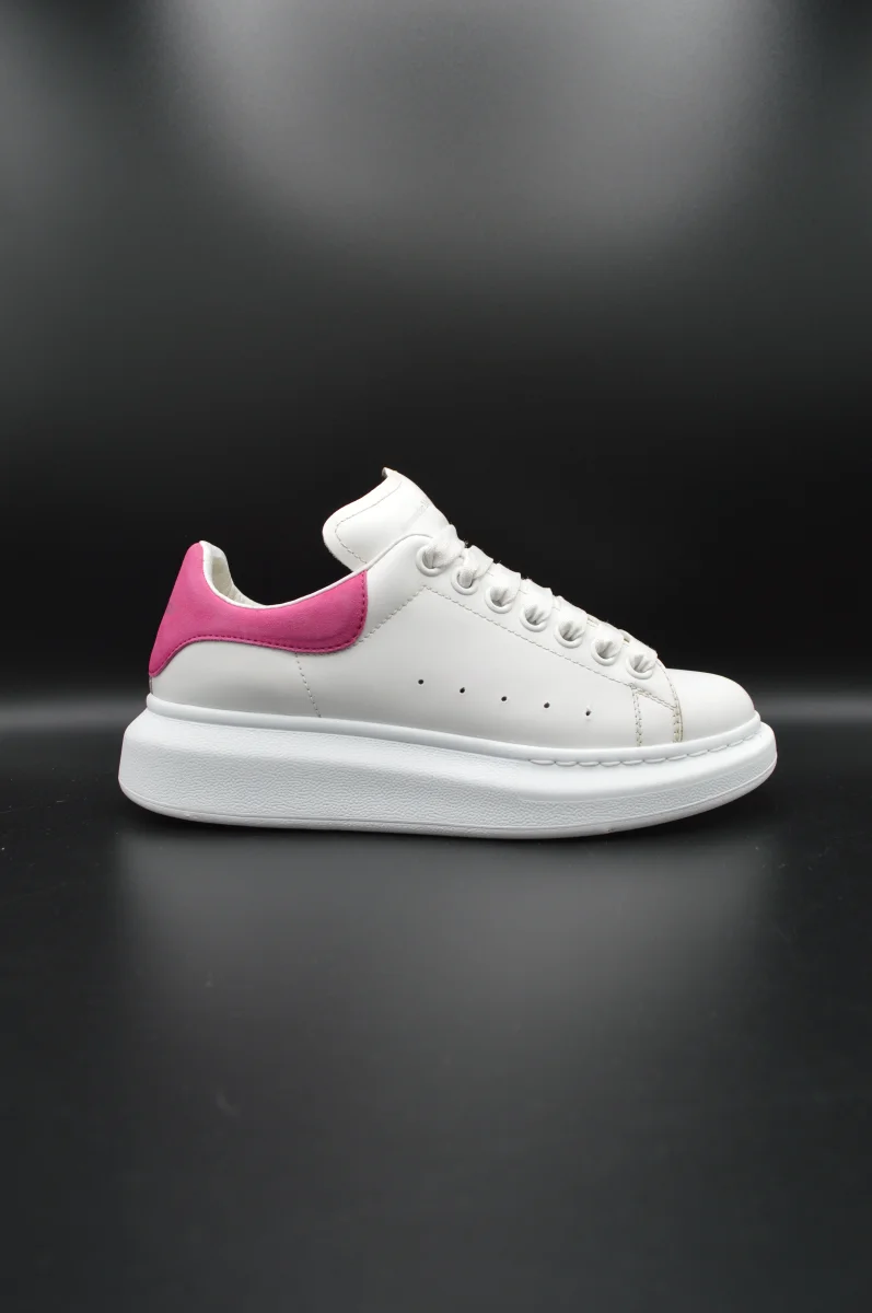 Alexander Mcqueen oversize blanc/rose - T36,5 – Image 2