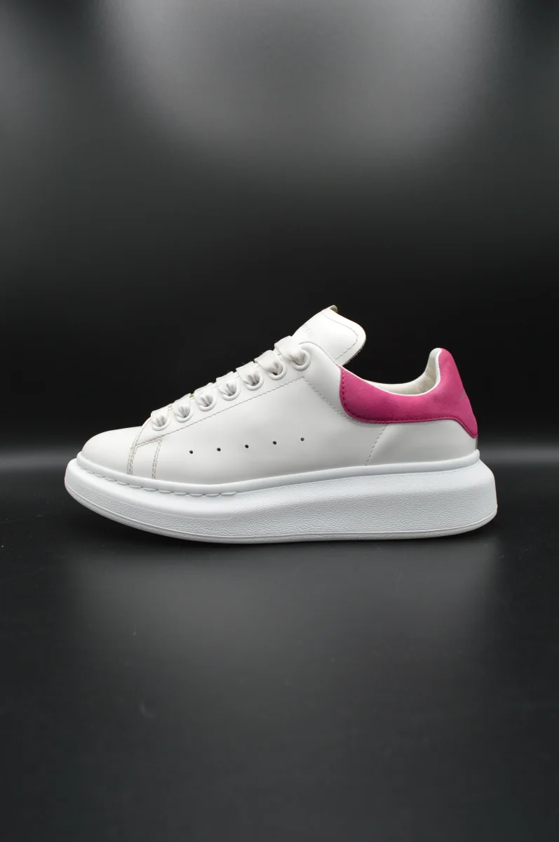 Alexander Mcqueen oversize blanc/rose - T36,5 – Image 4