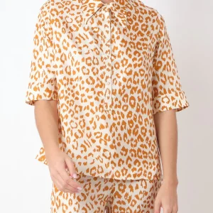 CHEMISE LAUREN PANTHÈRE CAPUCCIO