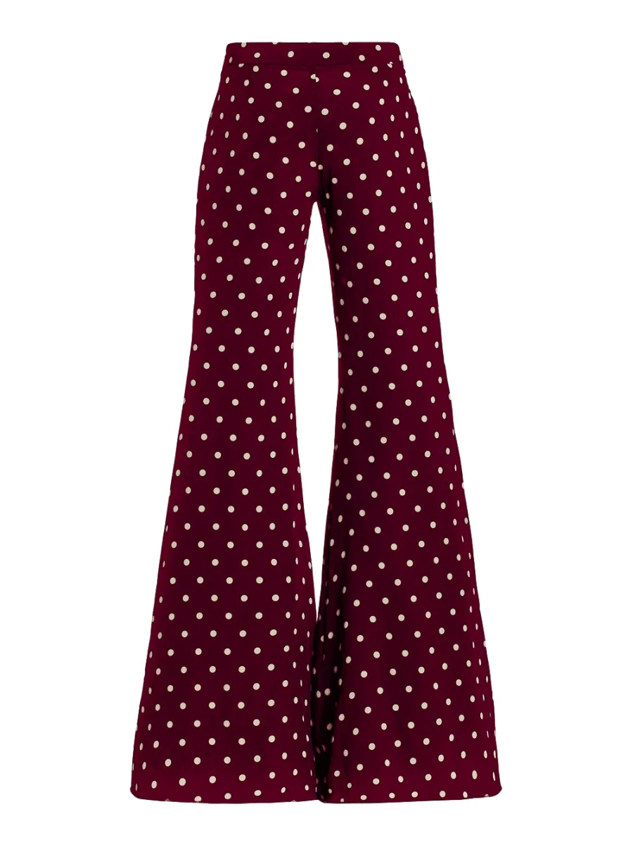 PANTALON ZAOUA BORDEAUX