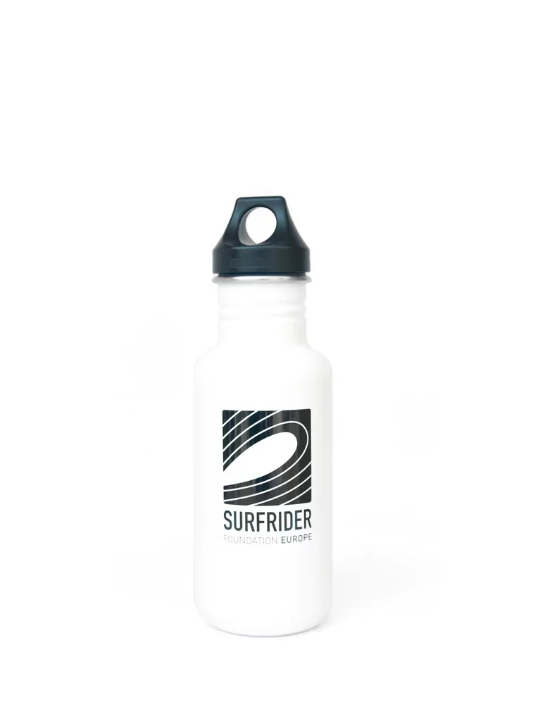Inox Bottle 53 cl – Klean Kanteen X Surfrider – white – Image 3