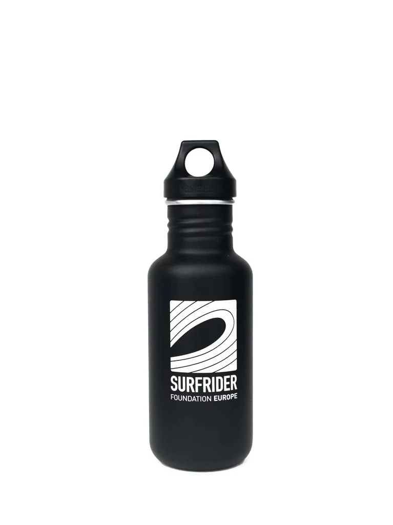 Inox Bottle 53 cl – Klean Kanteen X Surfrider – black – Image 3