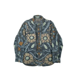 L'ÎLE BLEUE - SURCHEMISE PAUL SUZANI VELOURS