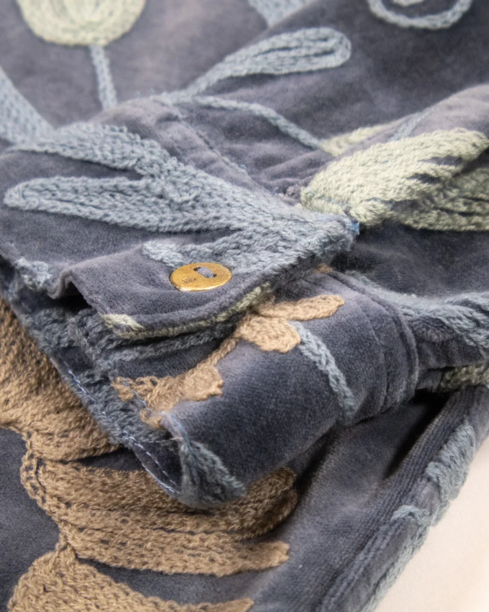 L'ÎLE BLEUE - SURCHEMISE PAUL SUZANI VELOURS – Image 7