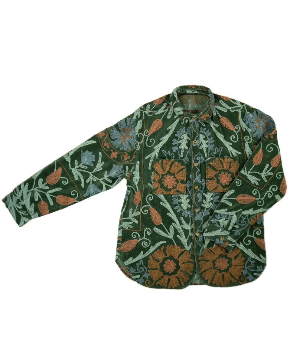 L'ÎLE BLEUE - SURCHEMISE PAUL - SUZANI – Image 3