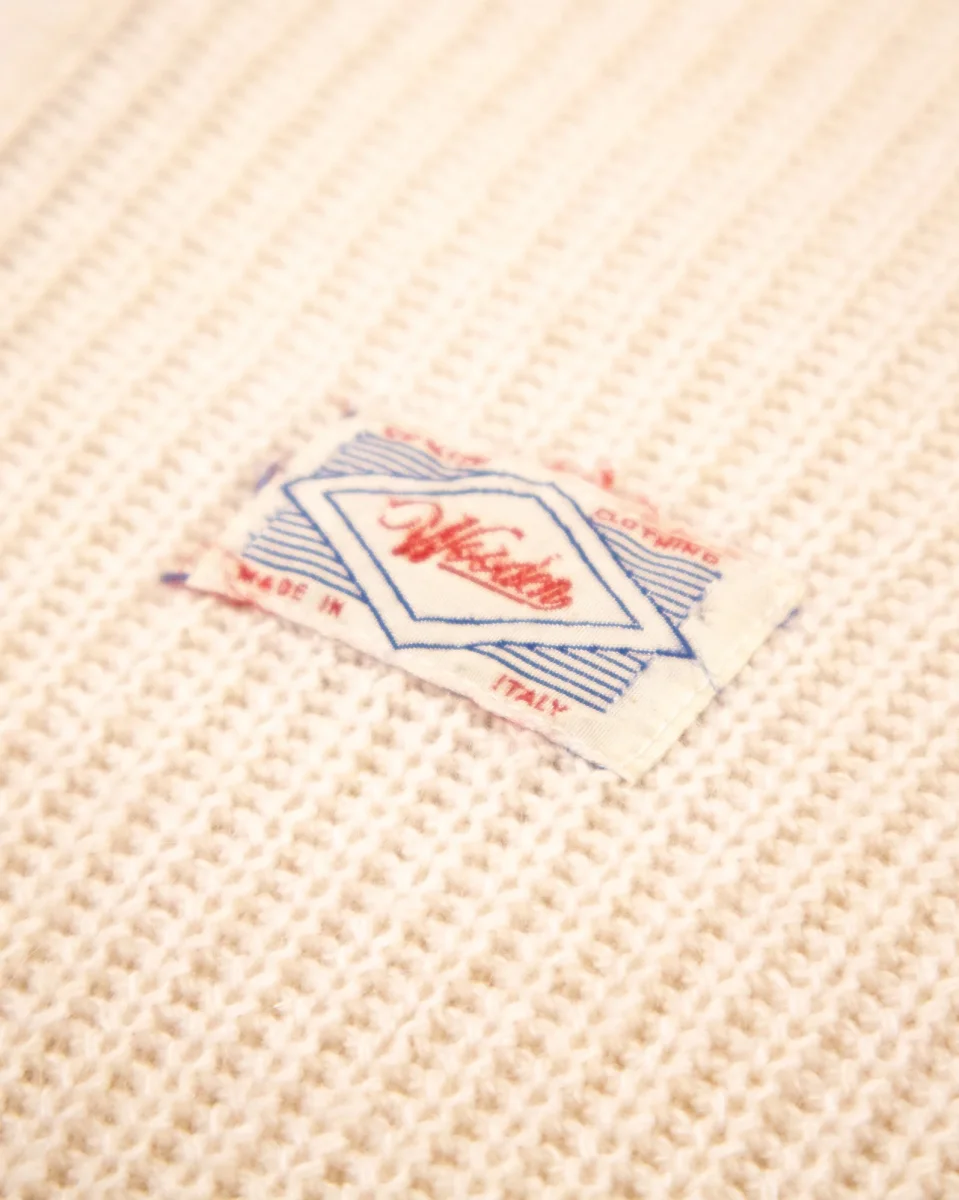 WOODEN - PULL COL POLO ECRU – Image 5