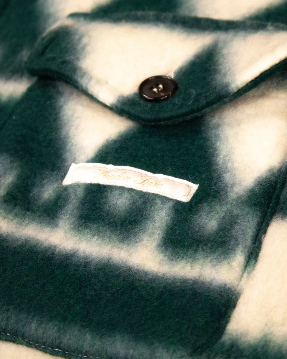 WOODEN - VESTE FANTASIA VERTE – Image 4