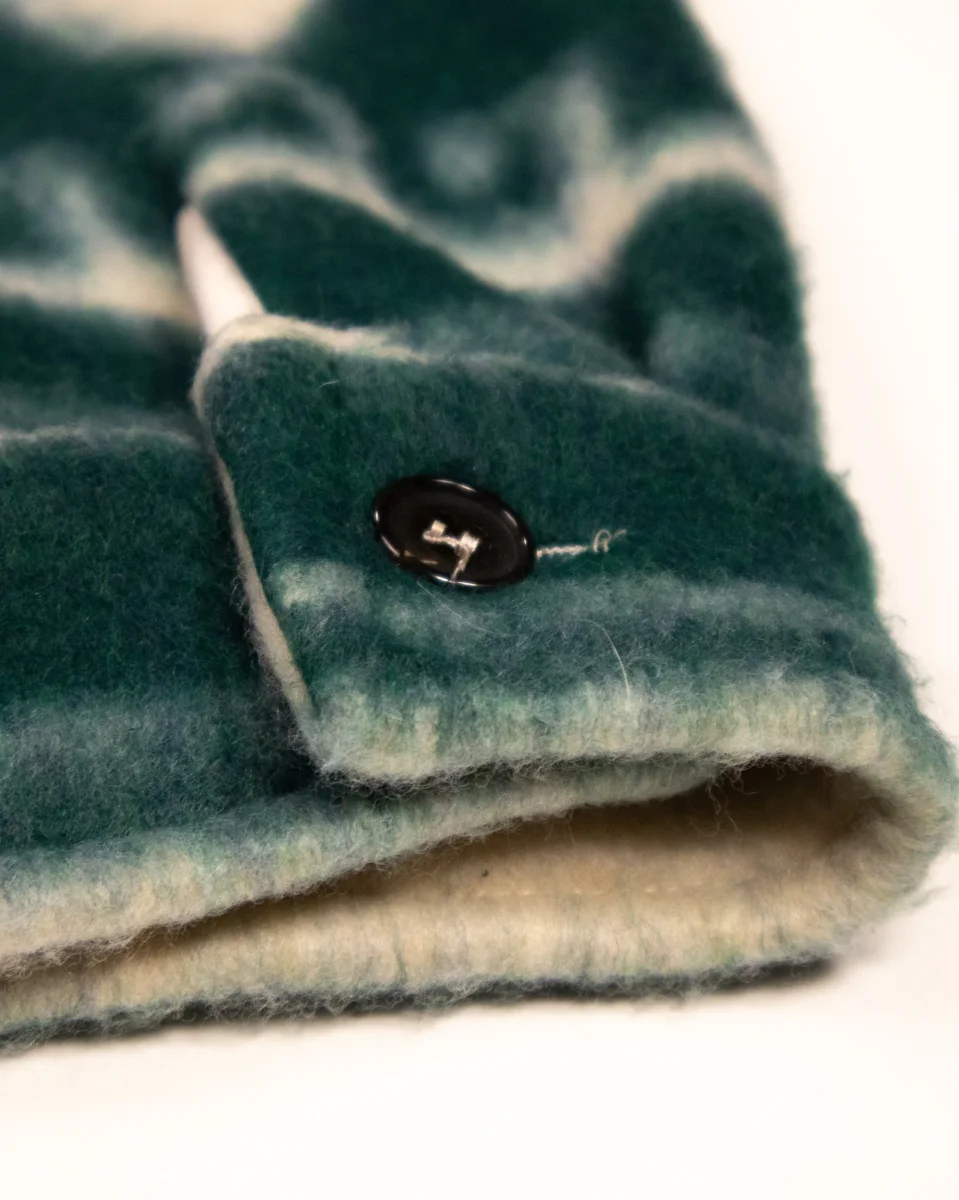 WOODEN - VESTE FANTASIA VERTE – Image 7