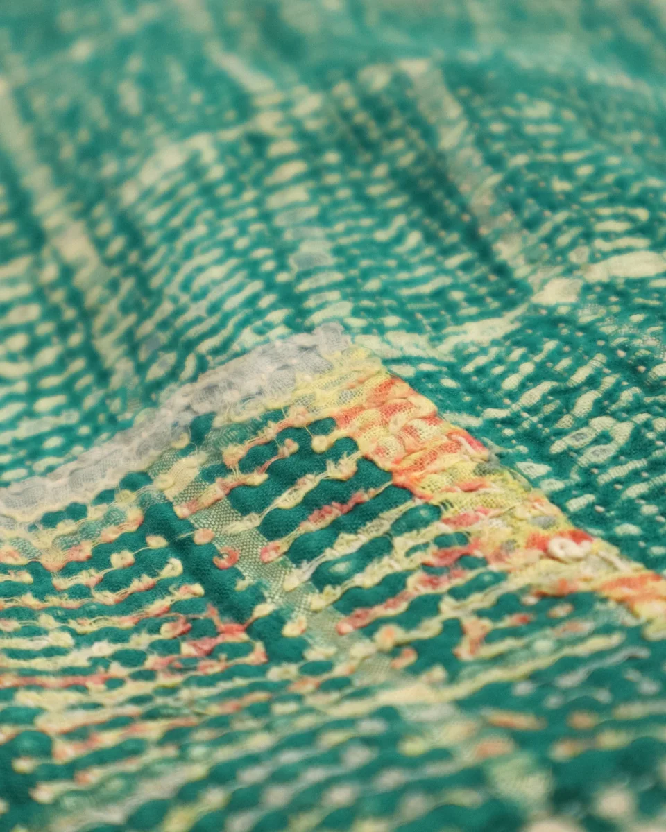 L'ÎLE BLEUE - VESTE KANTHA - FRANGES – Image 7