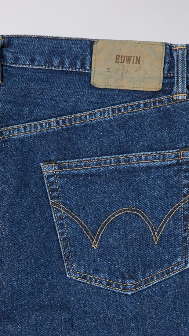 EDWIN - Regular Tapered Kaihara Blue Akira Wash – Image 8
