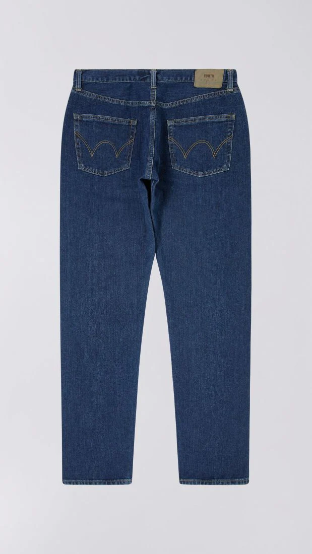 EDWIN - Regular Tapered Kaihara Blue Akira Wash – Image 5