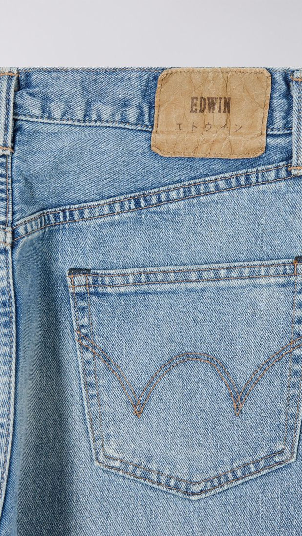 EDWIN - Slim Tapered Kaihara Blue Light Used – Image 8