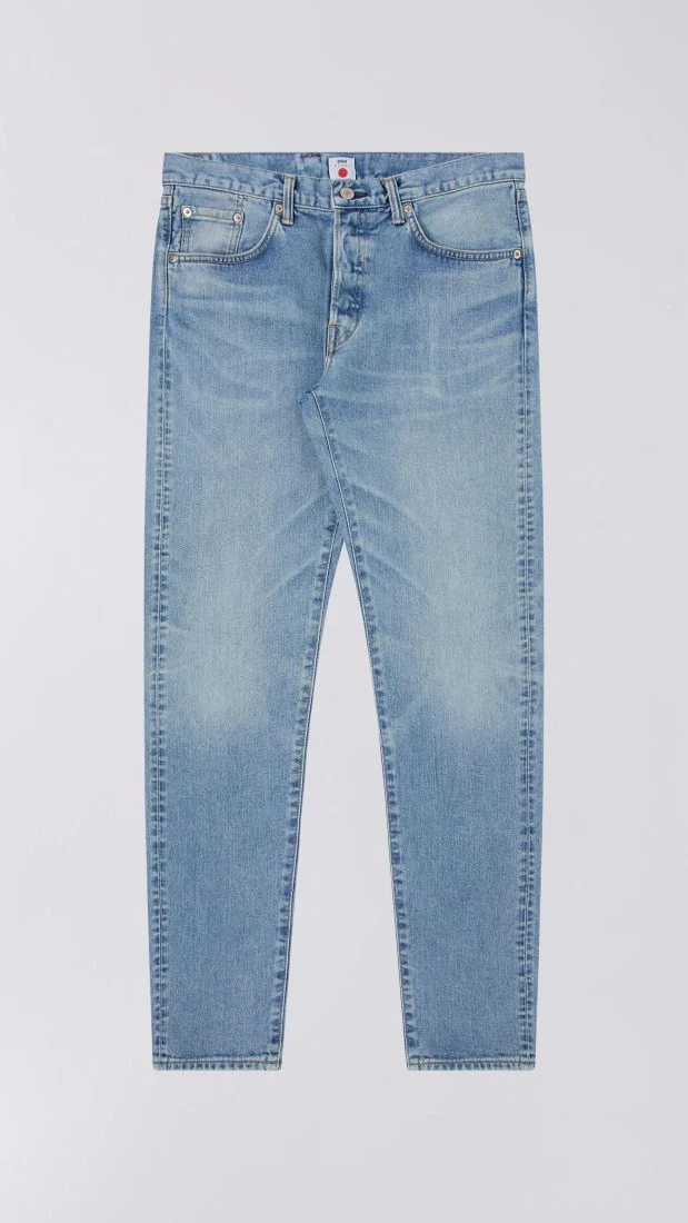 EDWIN - Slim Tapered Kaihara Blue Light Used – Image 4