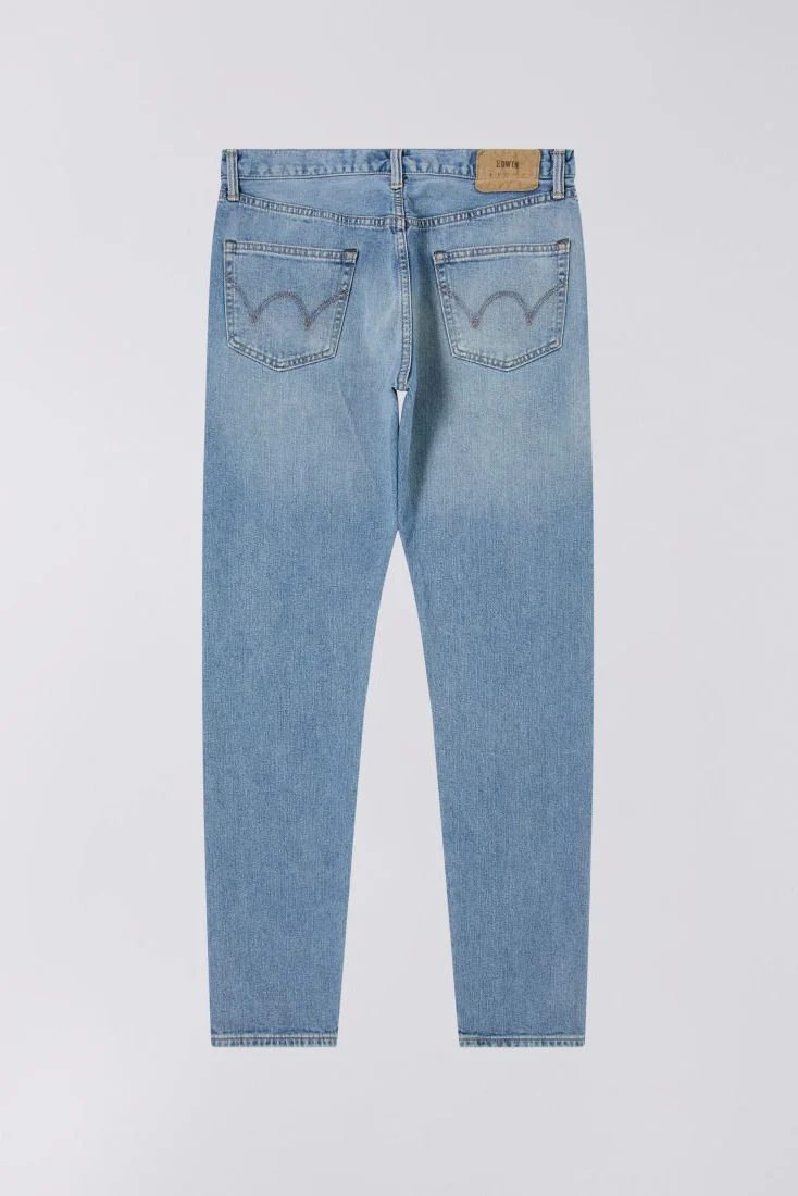 EDWIN - Slim Tapered Kaihara Blue Light Used – Image 5