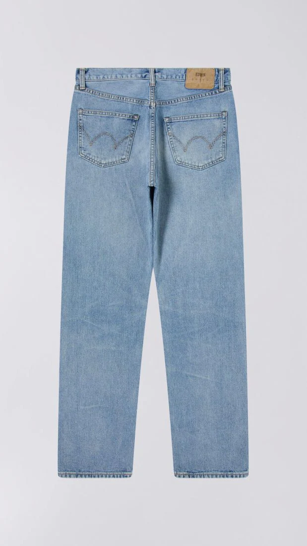 EDWIN - Loose Straight Kaihara Blue Light Used – Image 5