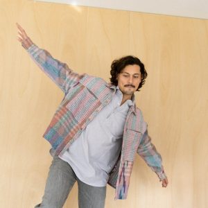 L'ÎLE BLEUE - VESTE EN KANTHA HOMME