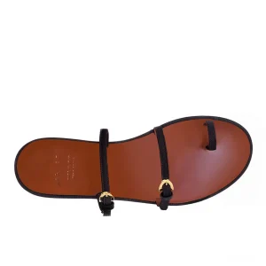 LA LIBERA BLACK CREPE SATIN