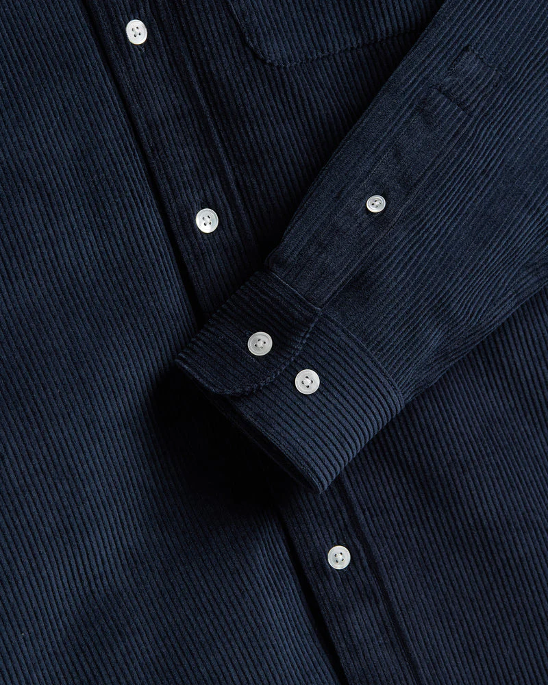 PORTUGUESE FLANNEL - Lobo 2.0 Shirt Navy – Image 4