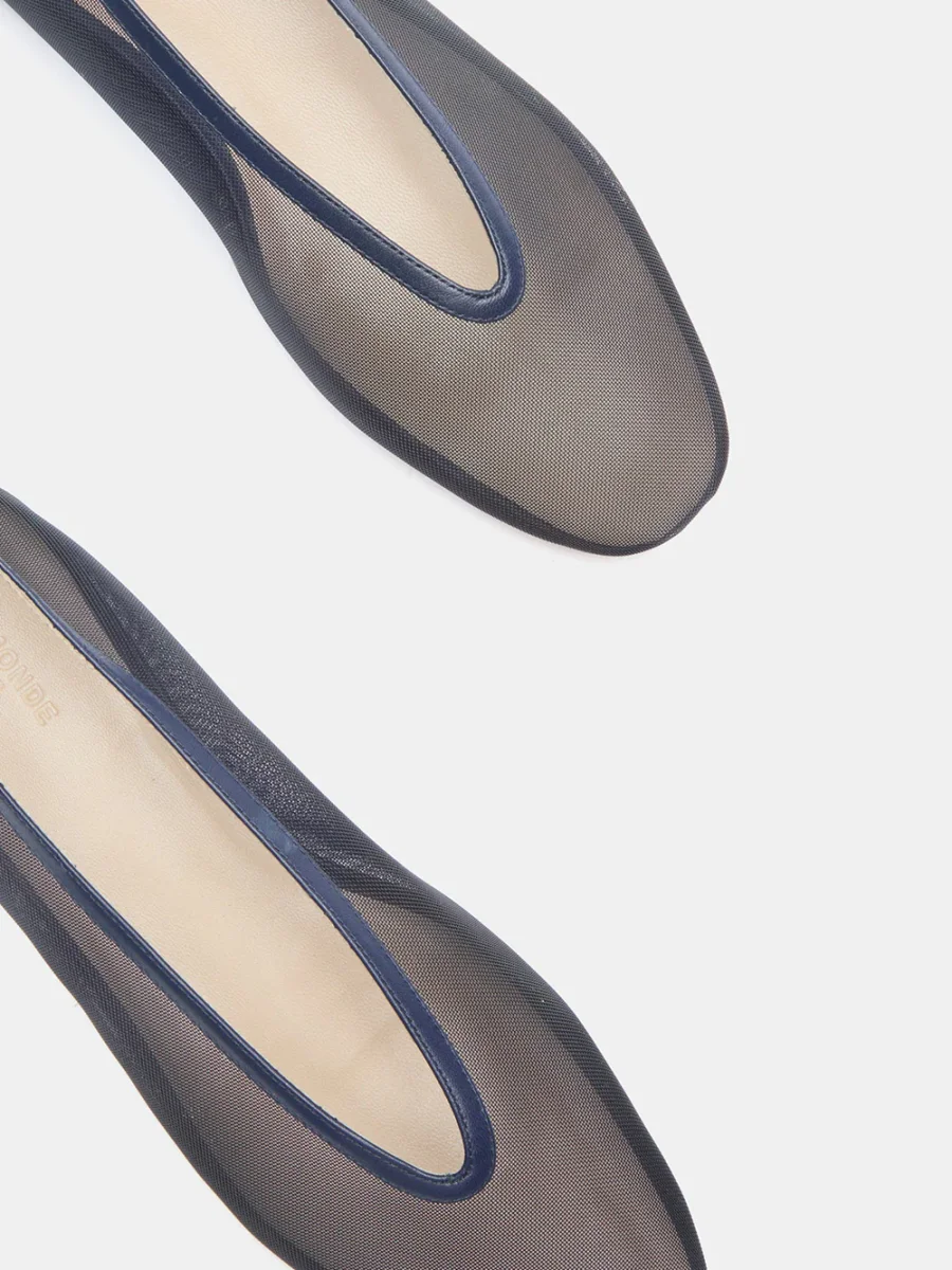 BALLERINES LUNA MESH NAVY – Image 5