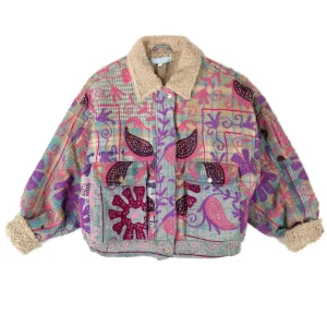 L'ÎLE BLEUE - BLOUSON JIM FOURRÉ - SUZANI