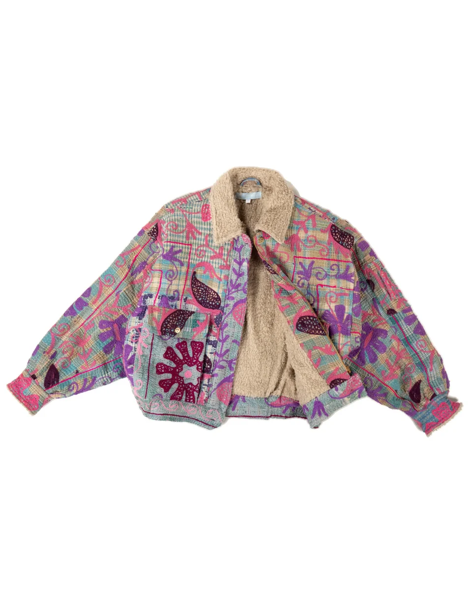 L'ÎLE BLEUE - BLOUSON JIM FOURRÉ - SUZANI – Image 5