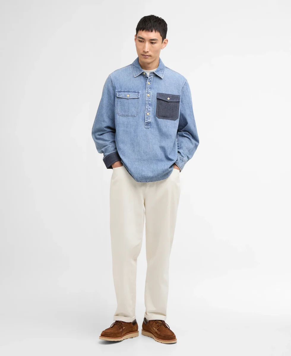 BARBOUR - CHEMISE CHOPPER EN DENIM – Image 5