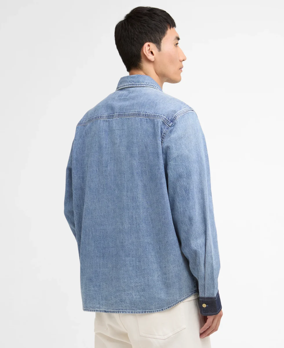 BARBOUR - CHEMISE CHOPPER EN DENIM – Image 4