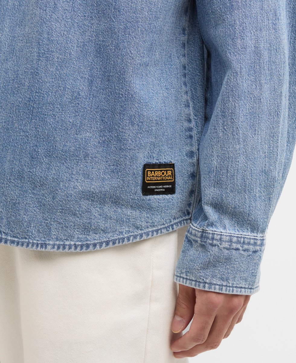 BARBOUR - CHEMISE CHOPPER EN DENIM – Image 7