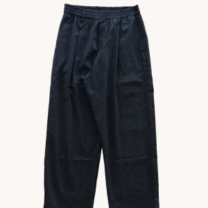 WOODEN - PANTALON BIG OSAKA BLEU