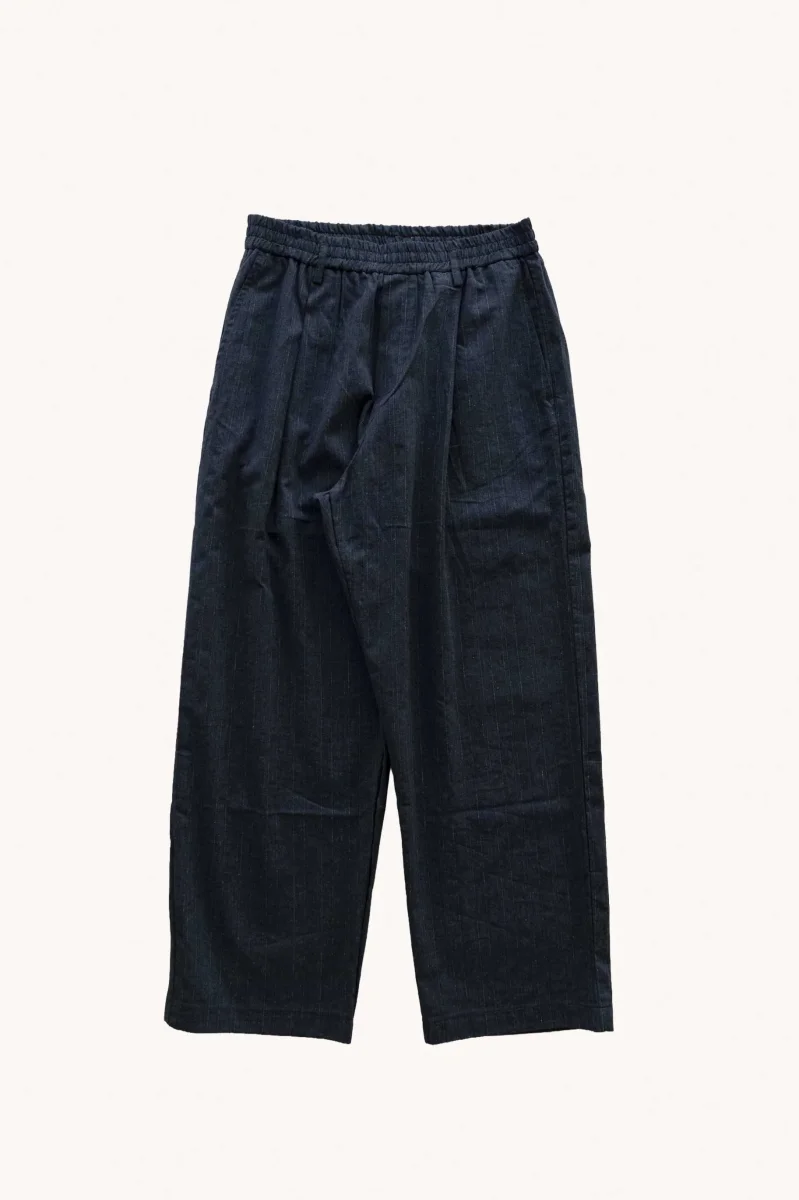 WOODEN - PANTALON BIG OSAKA BLEU