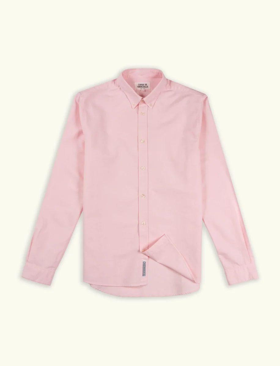 CUISSE DE GRENOUILLE - Chemise Oxford Rose – Image 2
